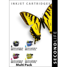 SecondLife compatible inktcartridge multipack Brother LC-3217 / LC-3219XL