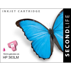 SecondLife compatible inktcartridge HP nr.363 licht-magenta (C8775EE)