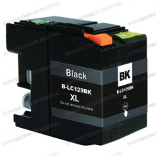 SecondLife compatible inktcartridge Brother LC-129XLBK zwart