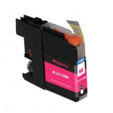 SecondLife compatible inktcartridge Brother LC-125XLM magenta