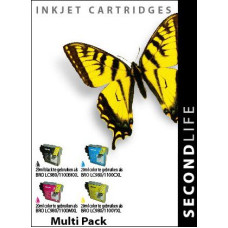 SecondLife compatible inktcartridge multipack Brother LC-980